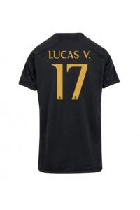Real Madrid Lucas Vazquez #17 Jalkapallovaatteet Naisten Kolmaspaita 2023-24 Lyhythihainen